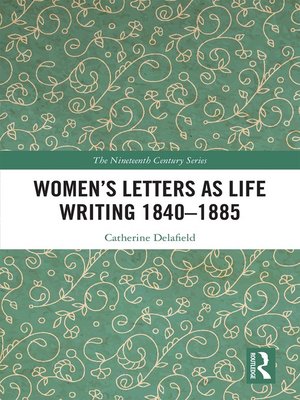 cover image of Women's Letters as Life Writing 1840–1885